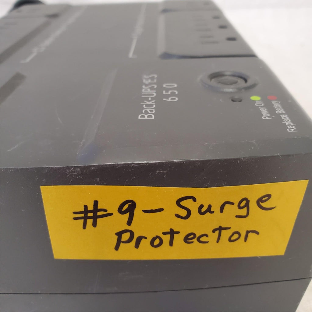 APC Back Up UPS ES 650 120V BE650R Surge Protected #9 (NO BATTERY INCLUDED)