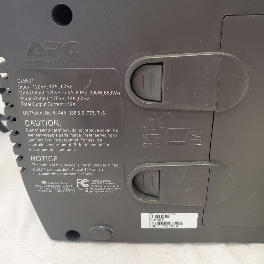 APC Back Up UPS ES 650 120V BE650R Surge Protected #16 (NO BATTERY INCLUDED)