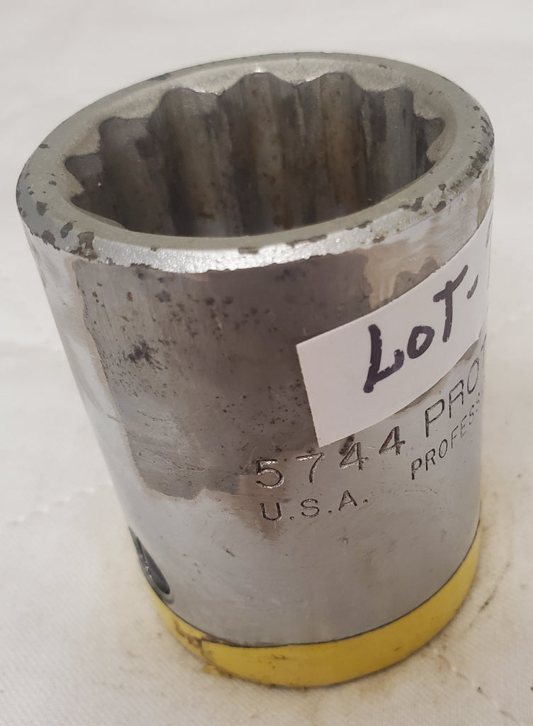 PROTO 5744 USA  1-3/8” Heavy-Duty Socket Tool - LOT 743