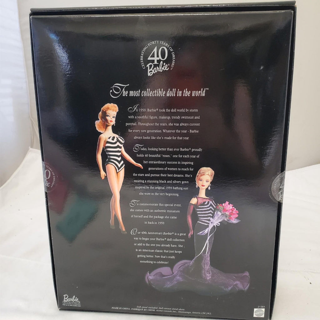 Barbie 1999 - 40th Anniversary Barbie Doll Collector Edition