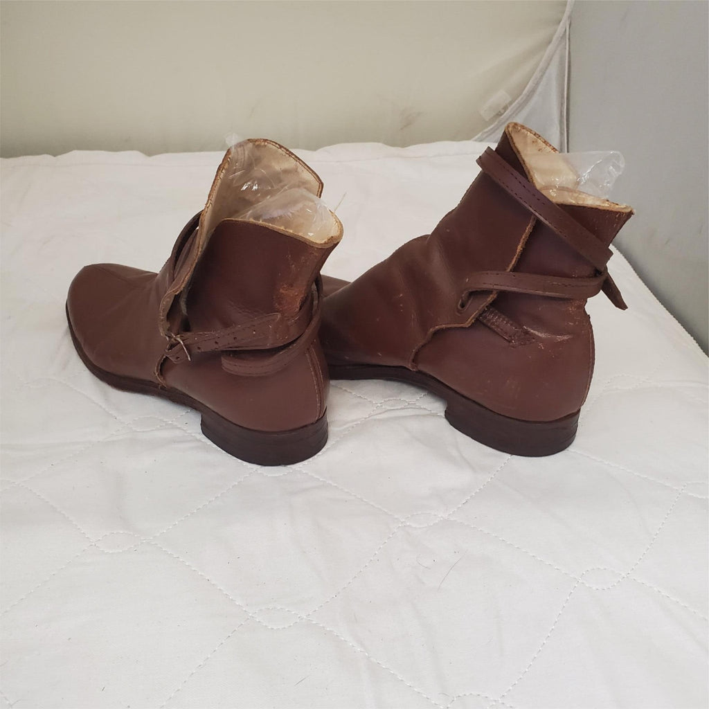 Vintage Woman's Windsor Dark Brown Real Leather Boots 6.5