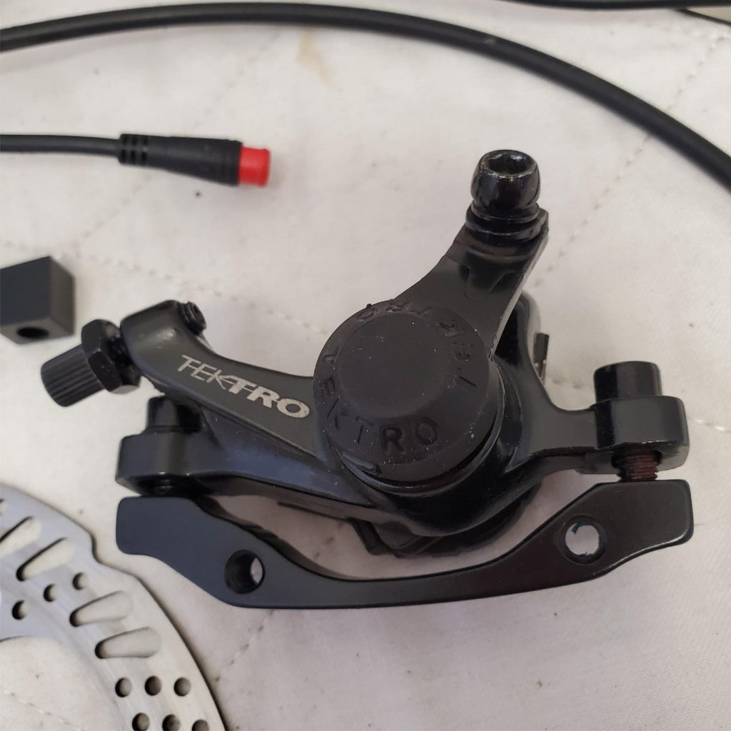 Tektro MTB 160mm Rotors Hydraulic Disc Brakes Kit w/ Cable & Housing 