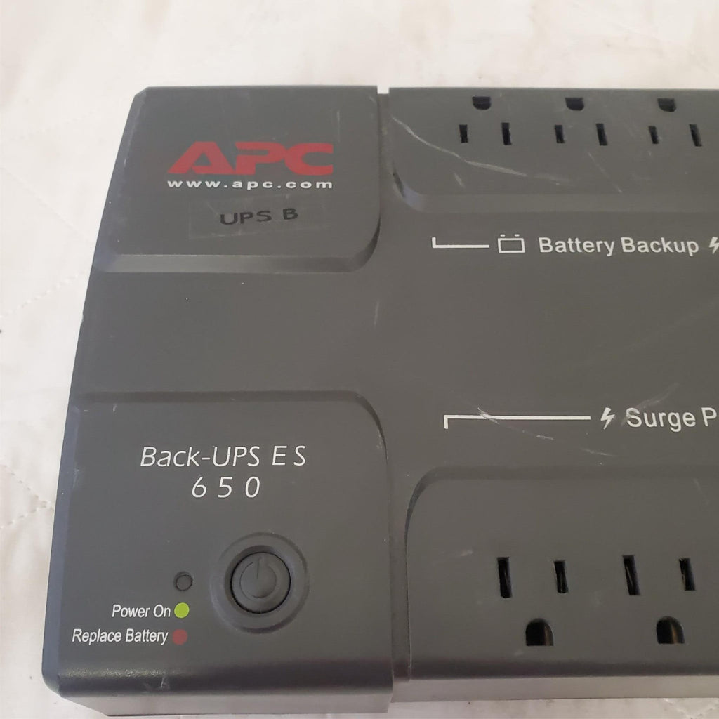 APC Back Up UPS ES 650 120V BE650R Surge Protected #4 (NO BATTERY INCLUDED)