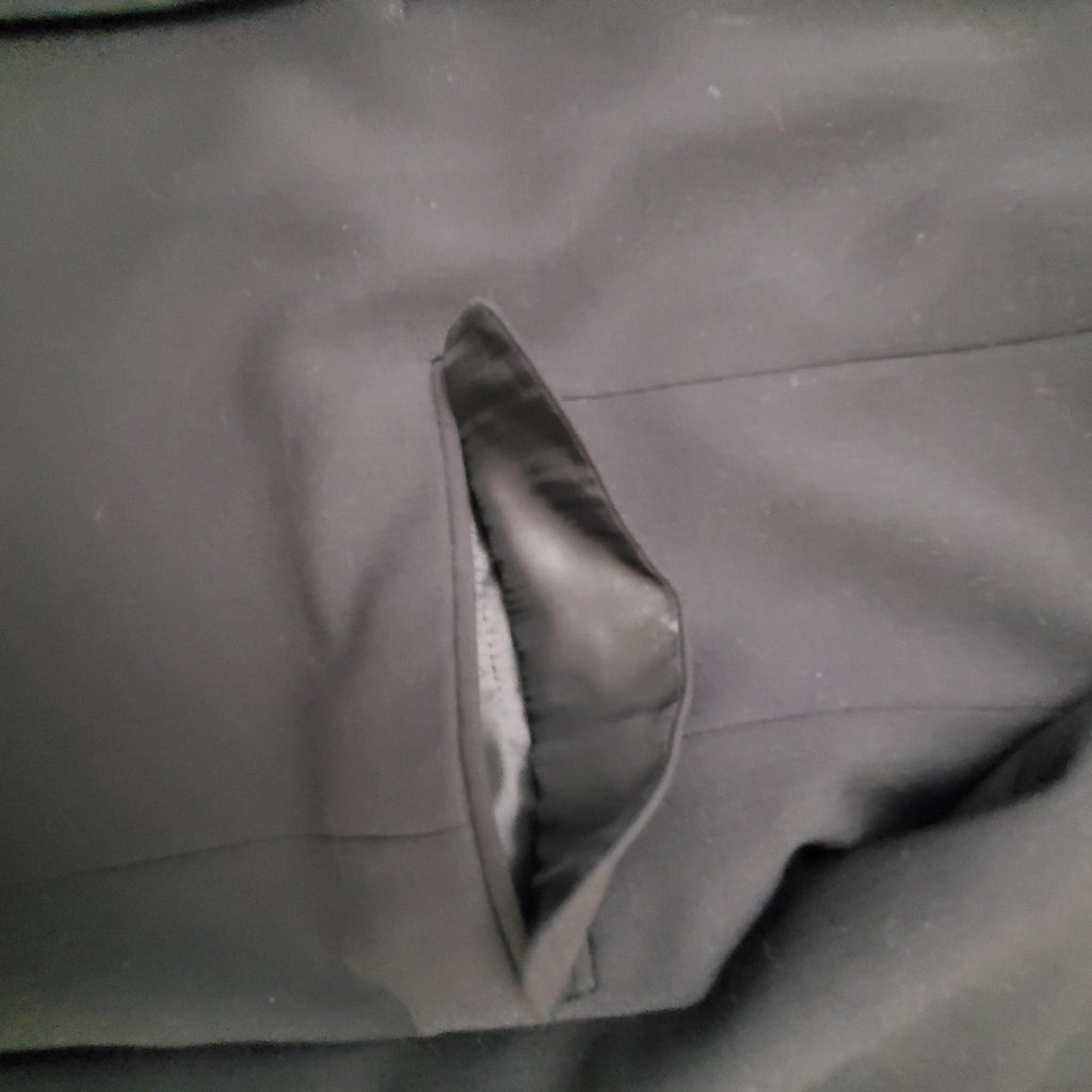 Roberto Villini Italy Navy Blue Sport Coat Jacket Blazer Size 44R