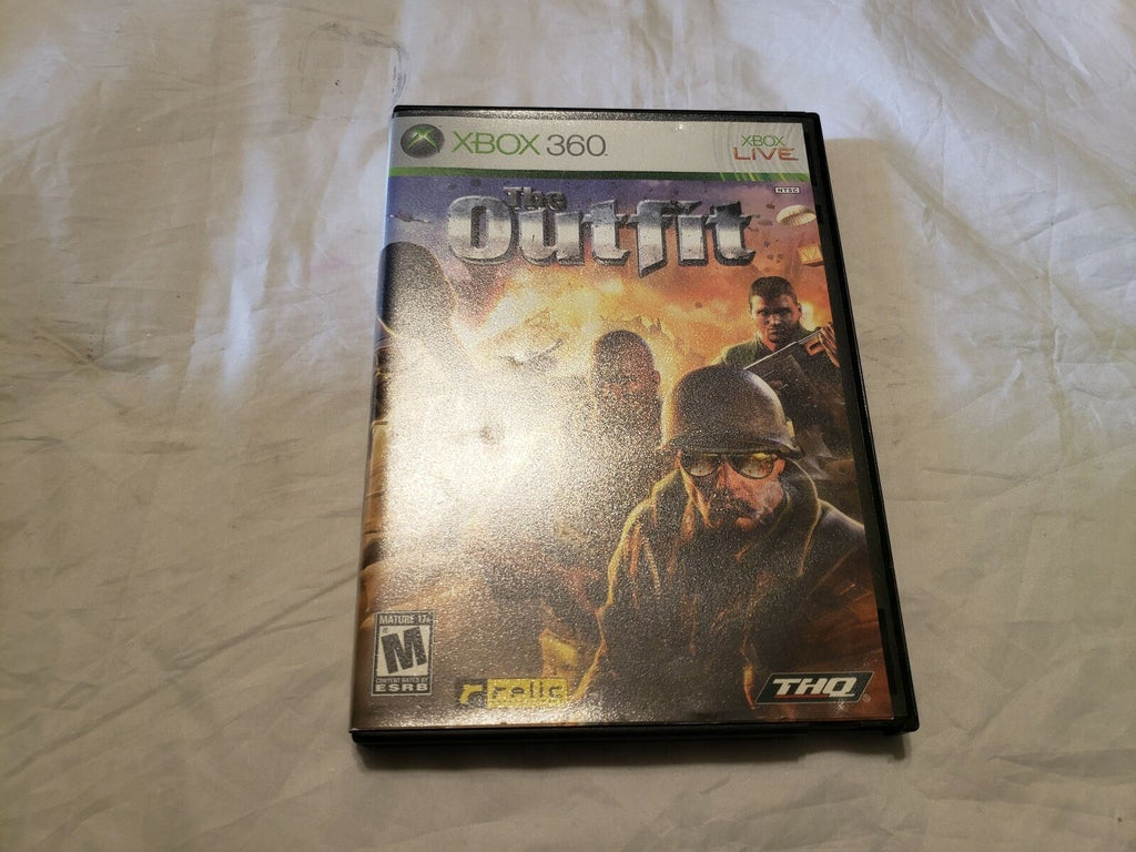 The Outfit Microsoft Xbox 360 2006 THQ Inc Relic Entertainment Game Disc