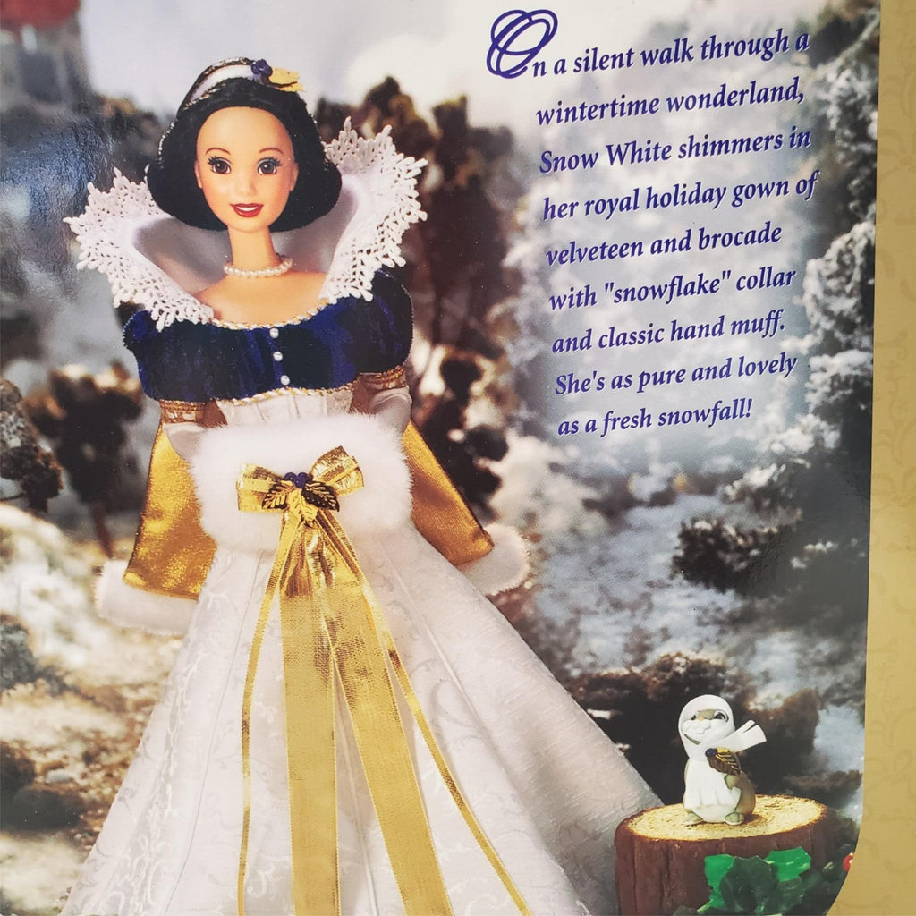 Barbie 1990- Disney Snow White & 7Dwarfs- Holiday Princess Collection 3rd Series