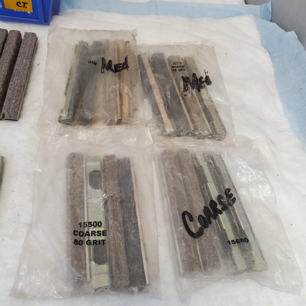 Lot of 45 Lisle 15500 15680 Grit Stones LOT123