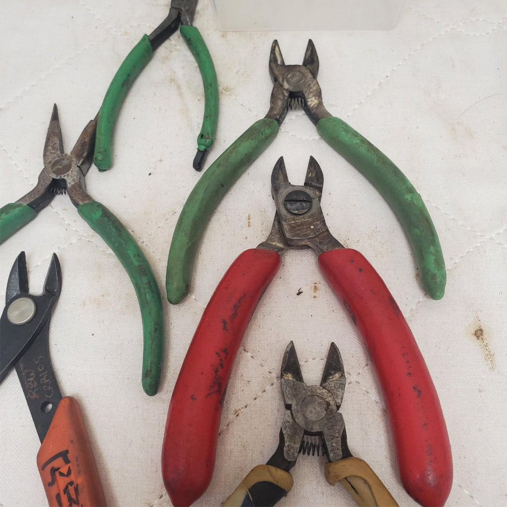 Lot of 6 Assorted Maxi-Shear Flush Wire Cutters LOT-776