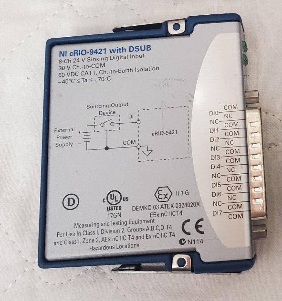 National Instruments NI cRIO-9421 with DSUB Module