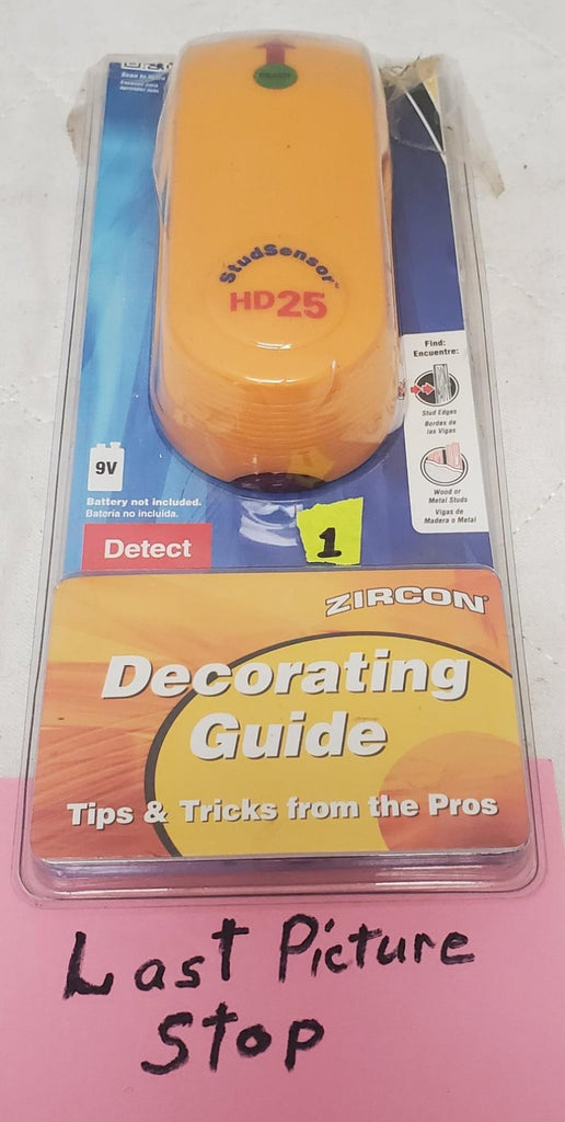 Zircon StudSensor HD25 Stud Finder Decorating Guide #1