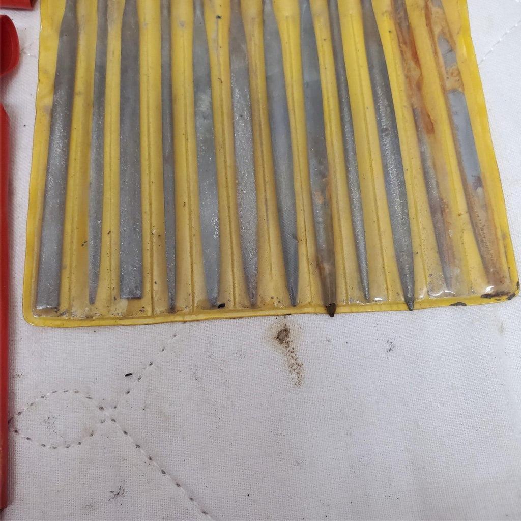 Lot of Assorted Starrett 167C Gauge Set with Allen Key & Needle Files LOT-456