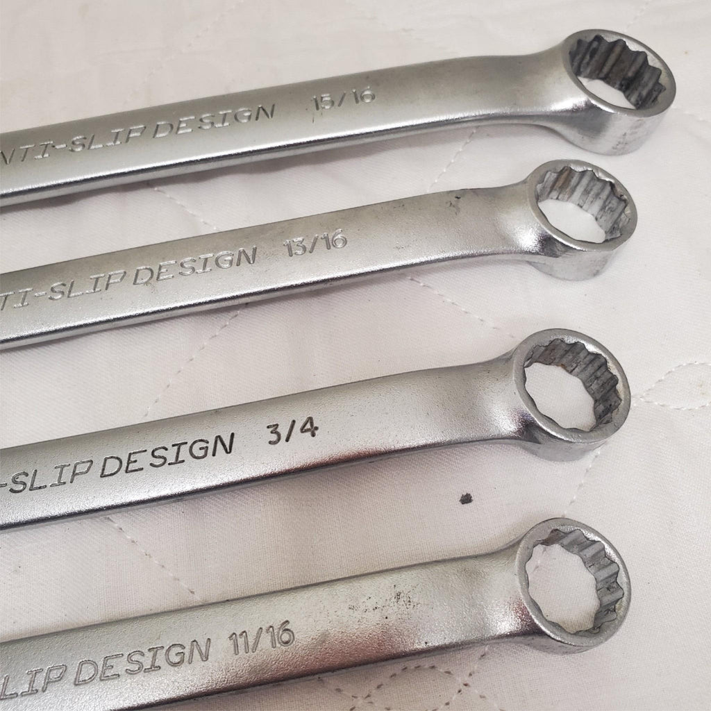 Lot of 4 Proto Anti-Slip Design Combination Wrench LOT-762