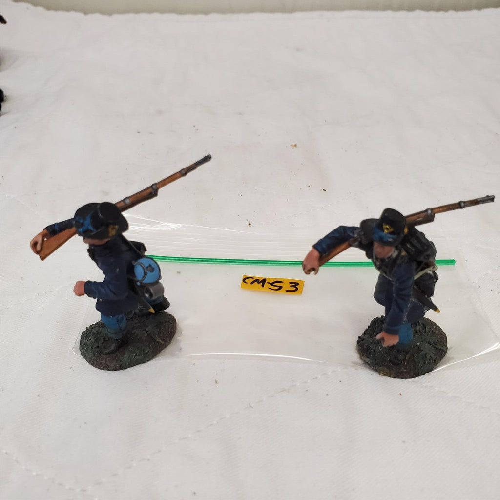 Britains Civil War 31290 Union Iron Brigade Advancing Right Shoulder CM-53