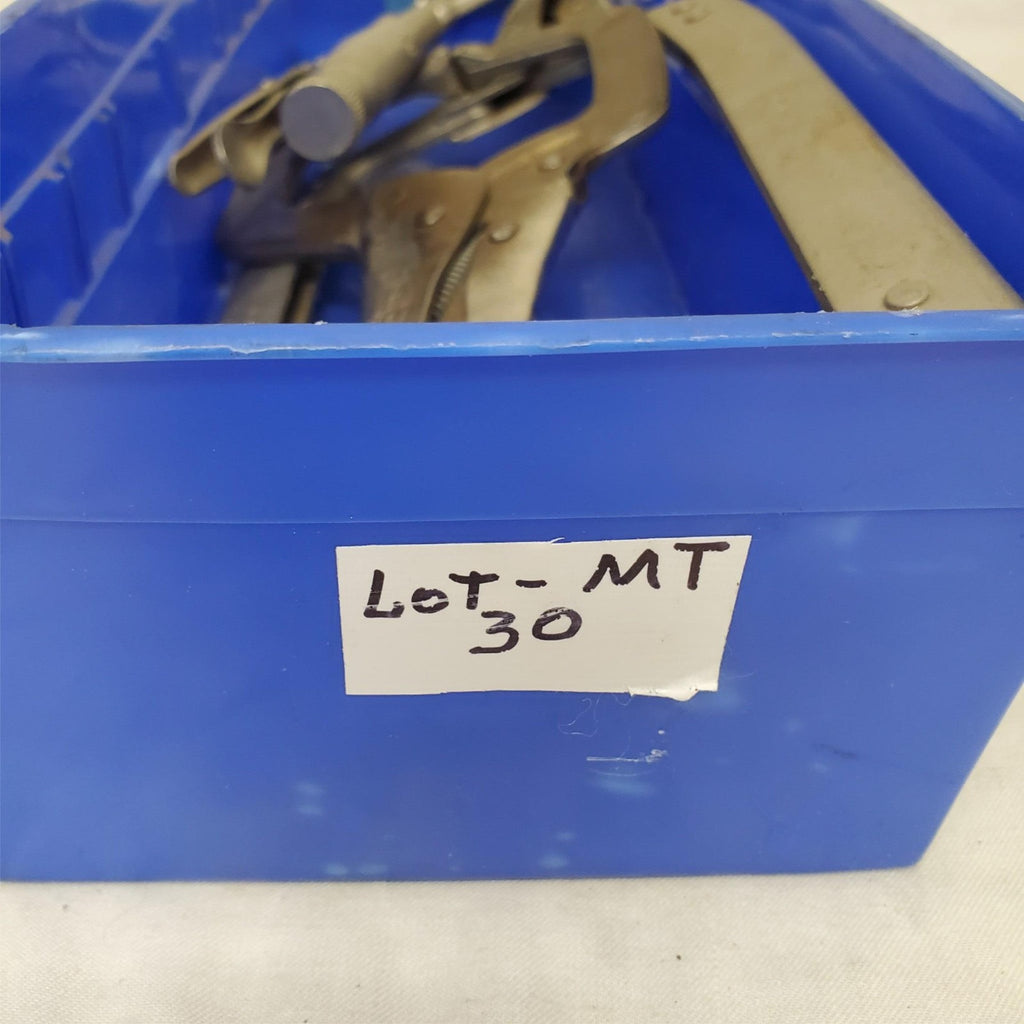 Lot of 3 Assorted Vise-Grip and Crescent Locking C-Clamp Tool LOT-MT 30