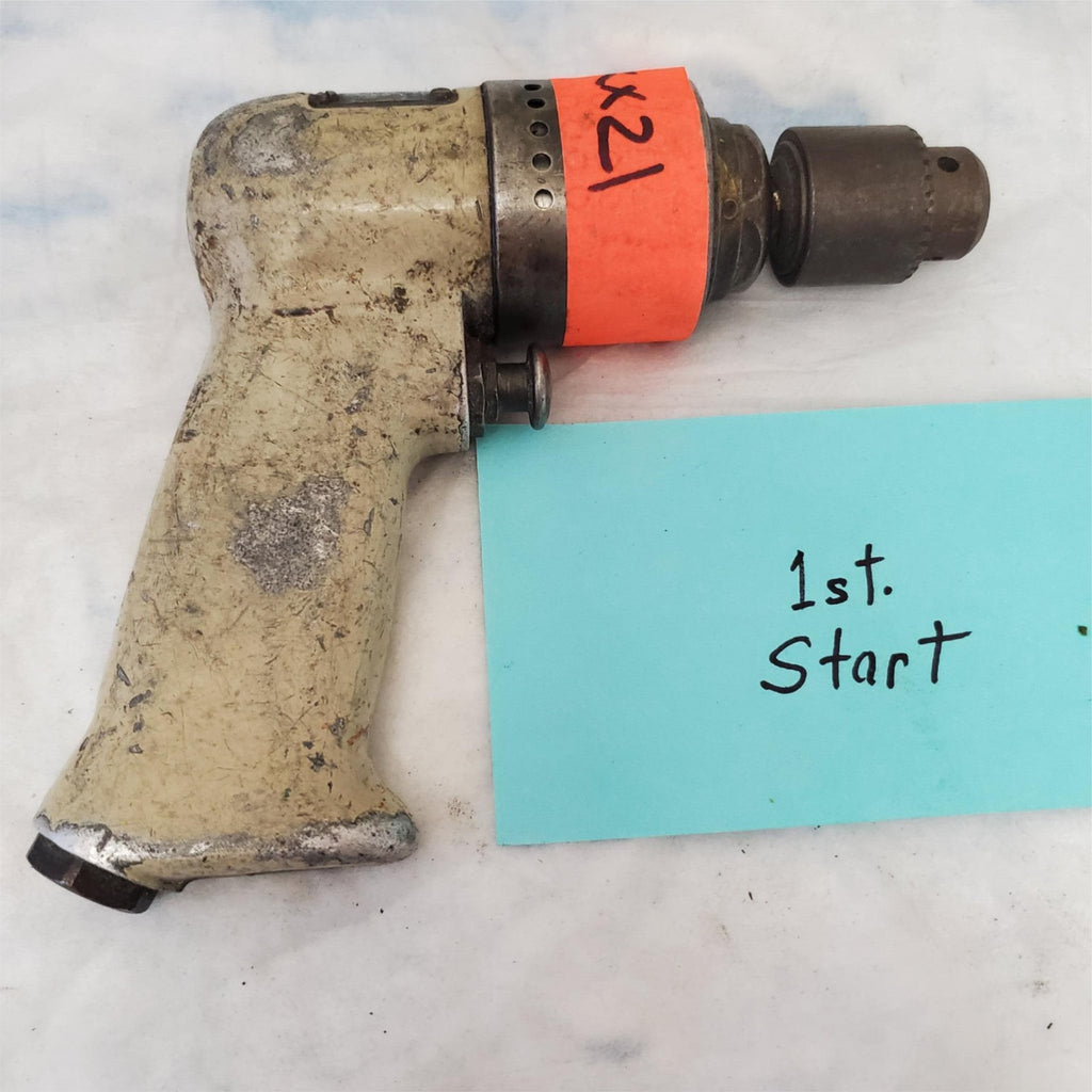 Rockwell 31D101 Pistol Grip Pneumatic Air Drill Air Tool XX-21