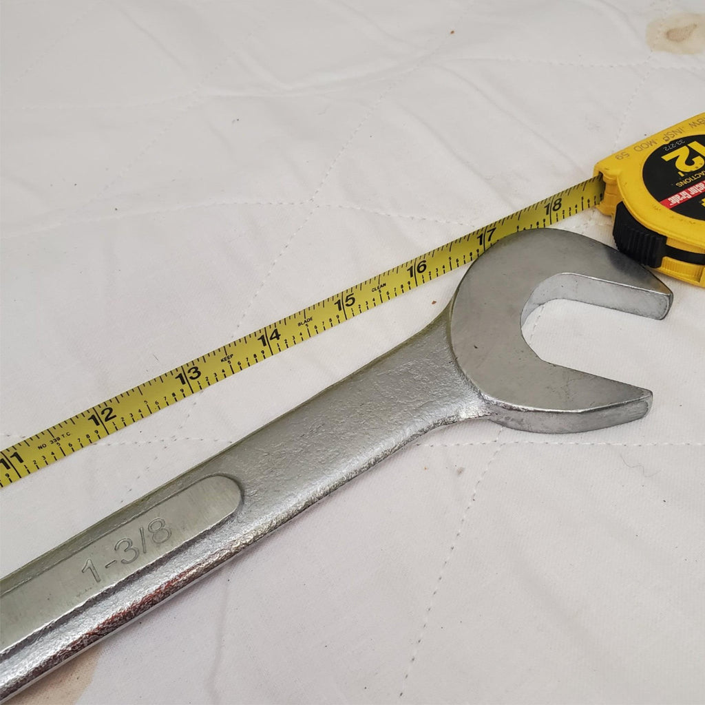 Pittsburgh 1-3/8" 18.5Inch Long Angled Head Open End Wrench AB-12