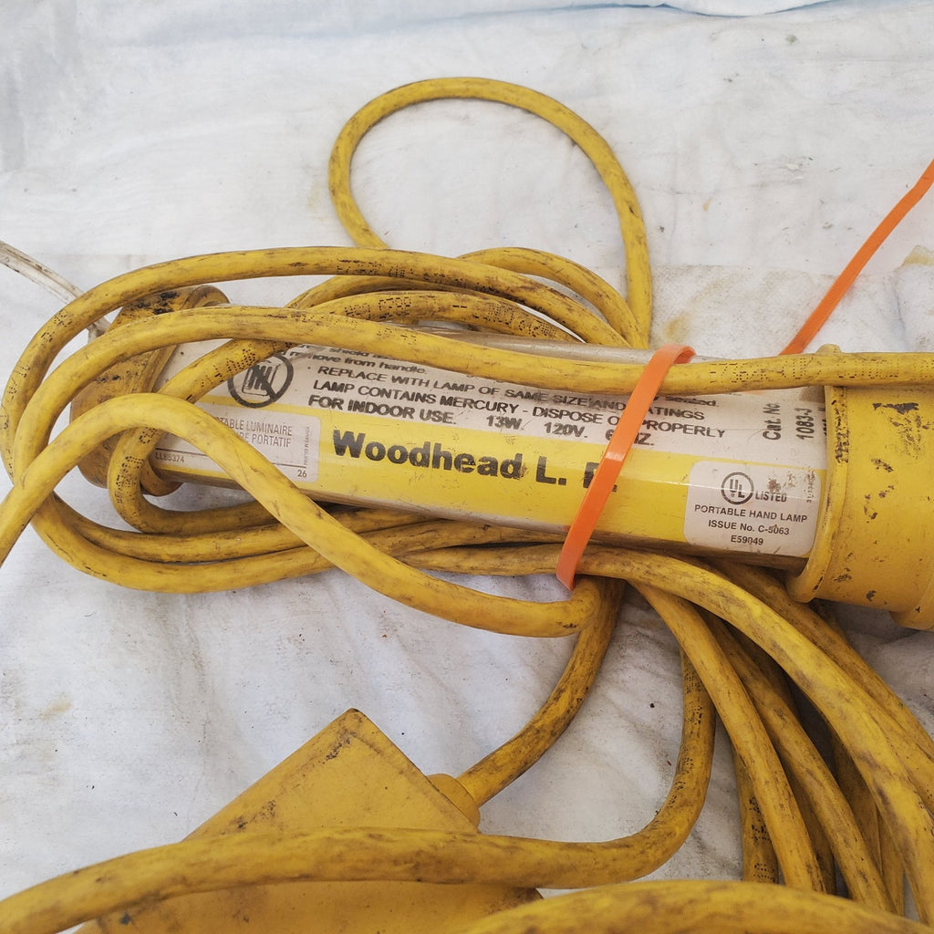 General Manufacturing Fluorescent Hand Lamp Fluorescent Light - Yellow