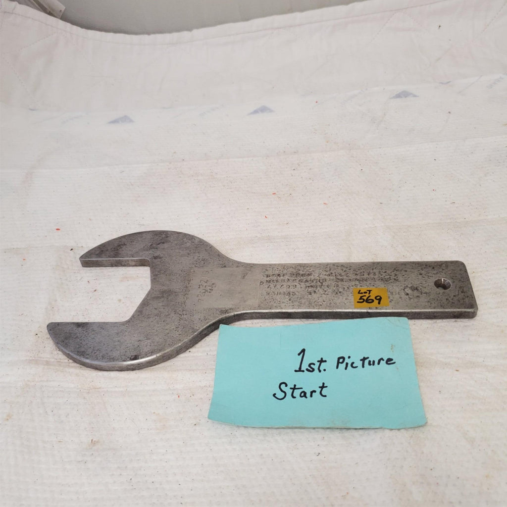 Vintage Large Open Ended Wrench LOT 569