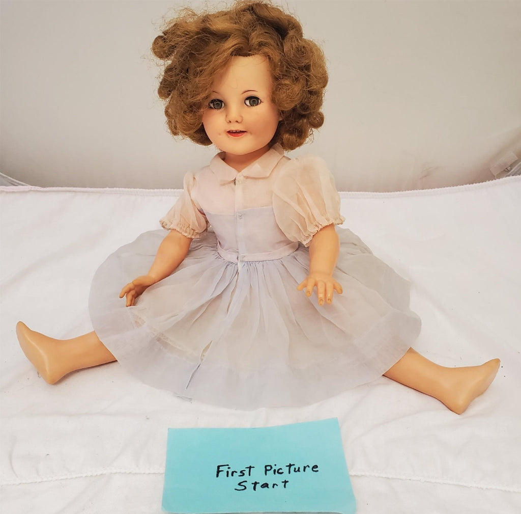 Ideal 1950s Shirley Temple Flirty Eyes Doll