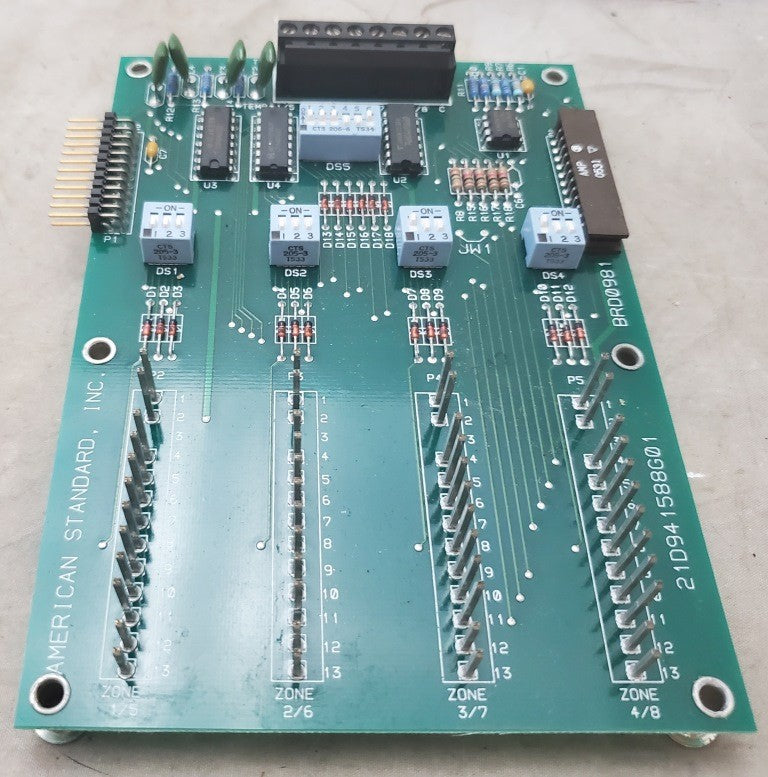 Used OEM Trane 21D941588G01 Control Sister Board BRD0981