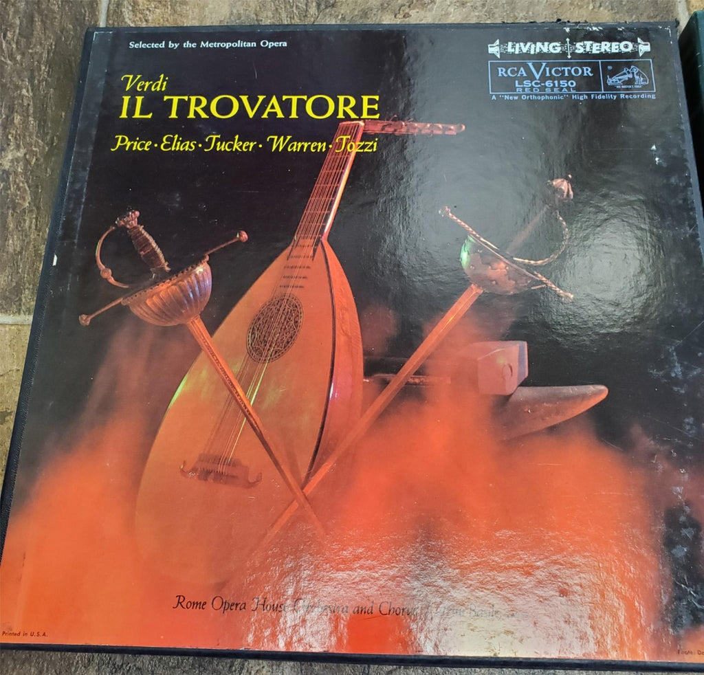 Lot of 5 RCA Victor Record Sets - Otello, Chopin, Lucia, Ballades #1