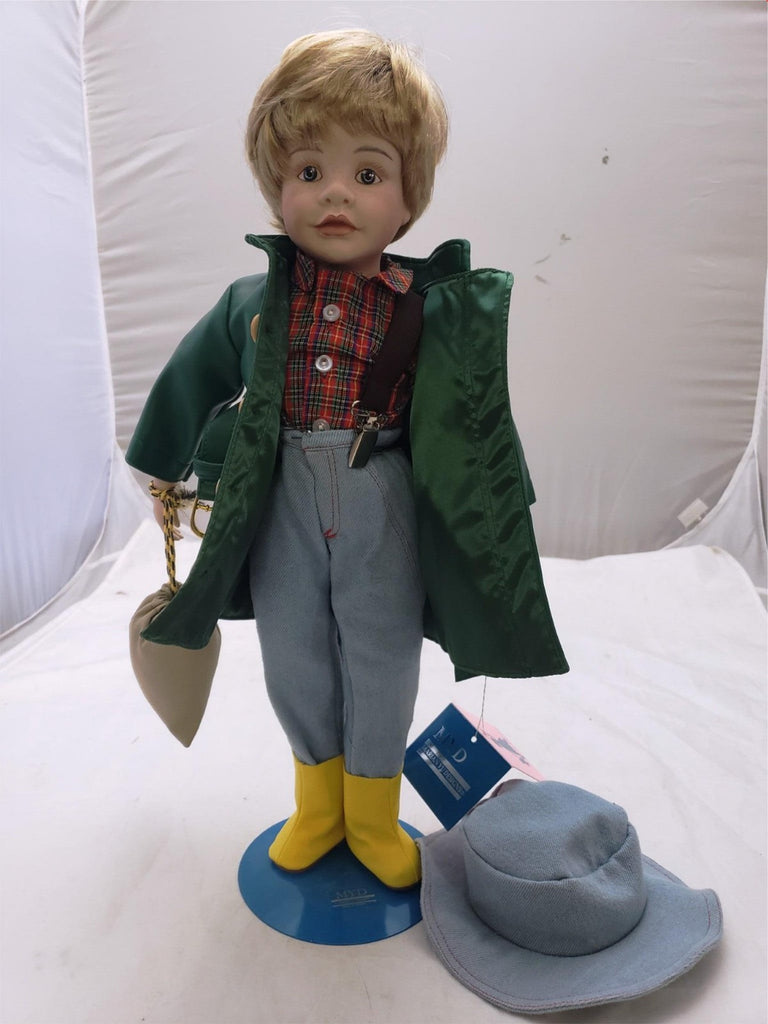 World Gallery Porcelain Boy Doll Hand Numbered Limited Edition