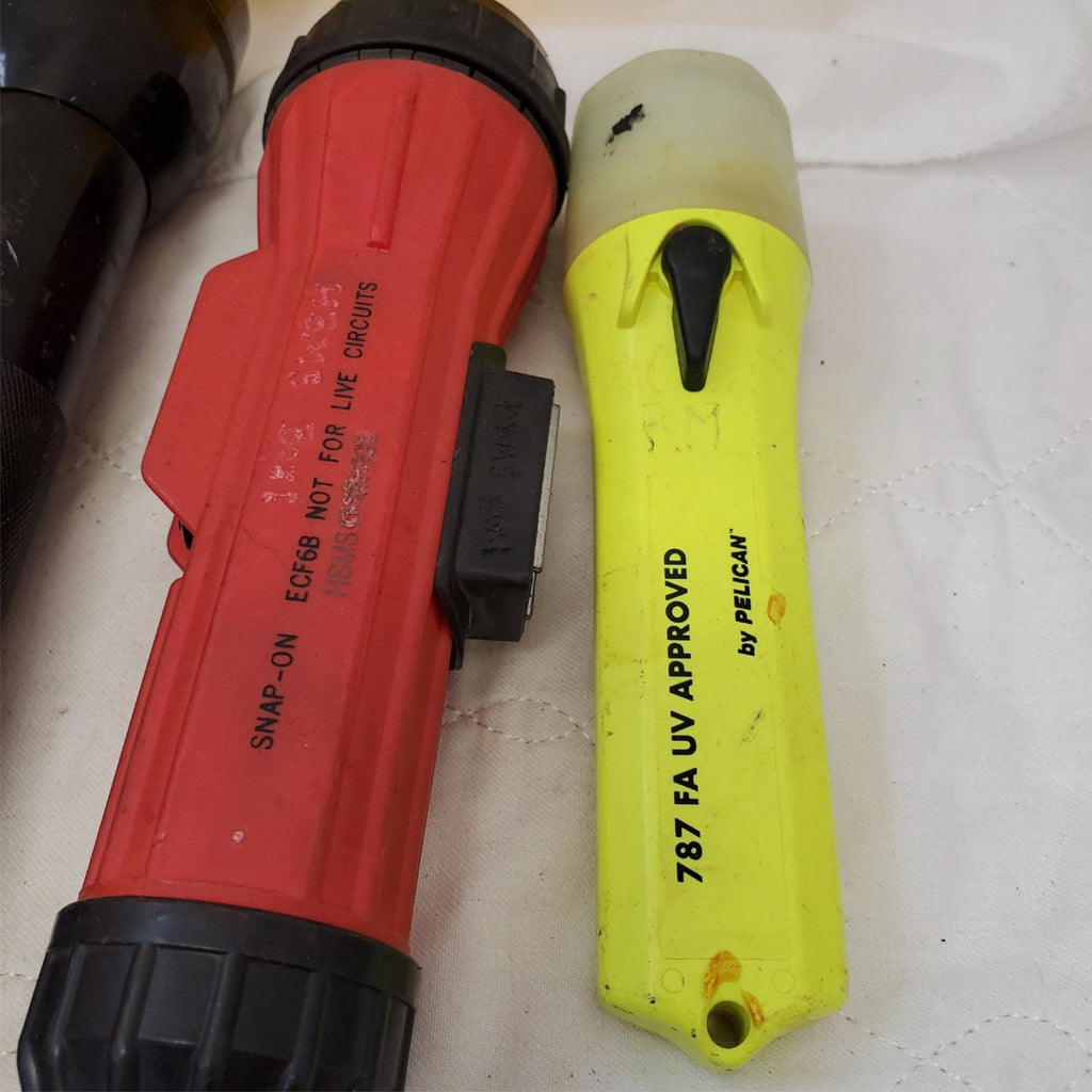 Lot of 6 Assorted Flashlights Maglite Streamlight LOT-825