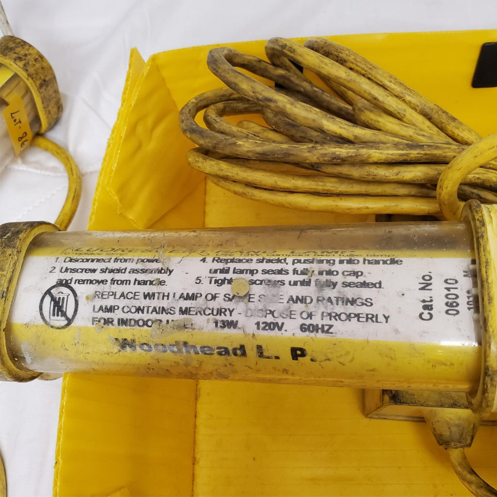 Woodhead Fluorescent Portable Handheld Work Light LOT-864