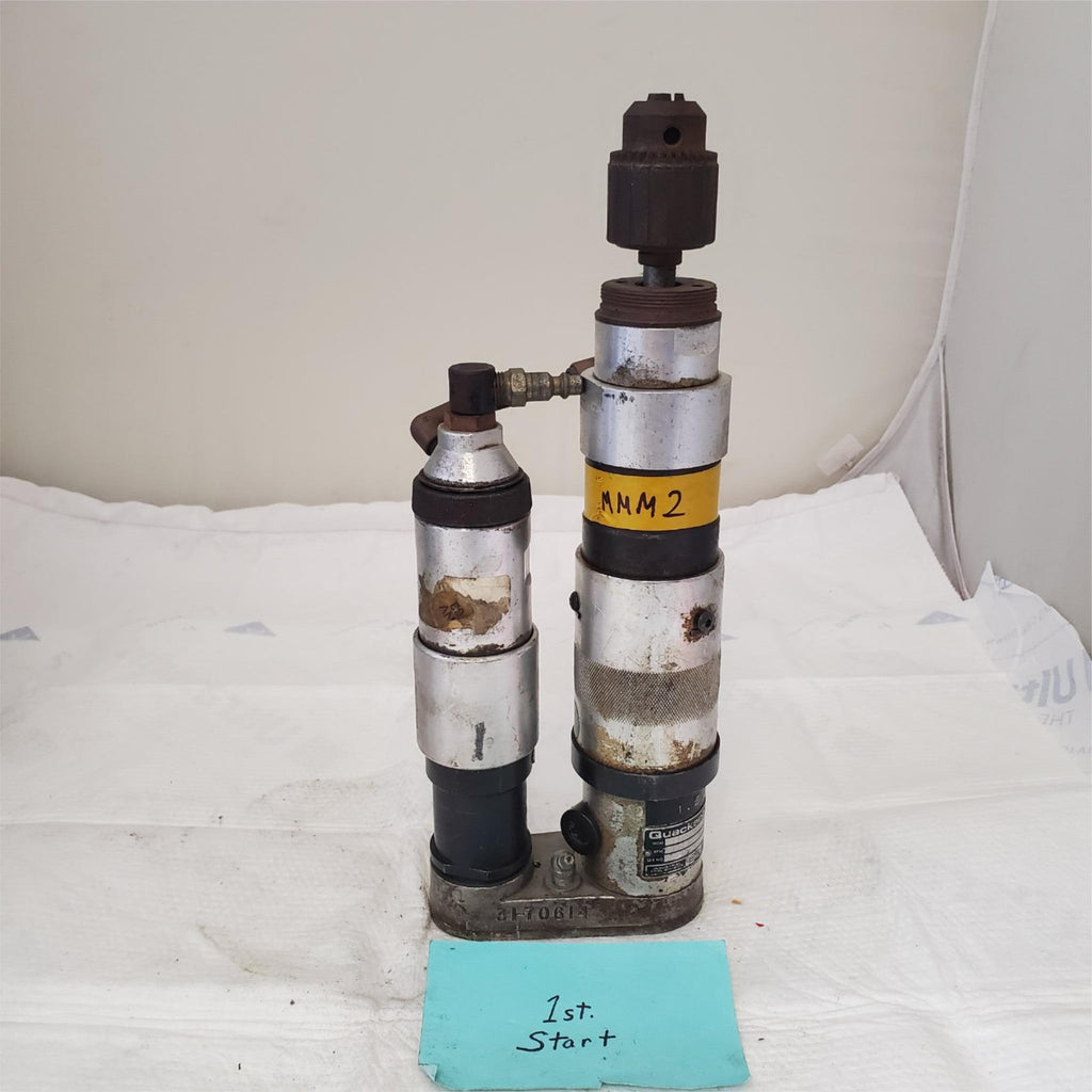 QuackenBush 15QDAB-S275 Industrial Tool Division Pneumatic Drill Chuck ,MMM-2