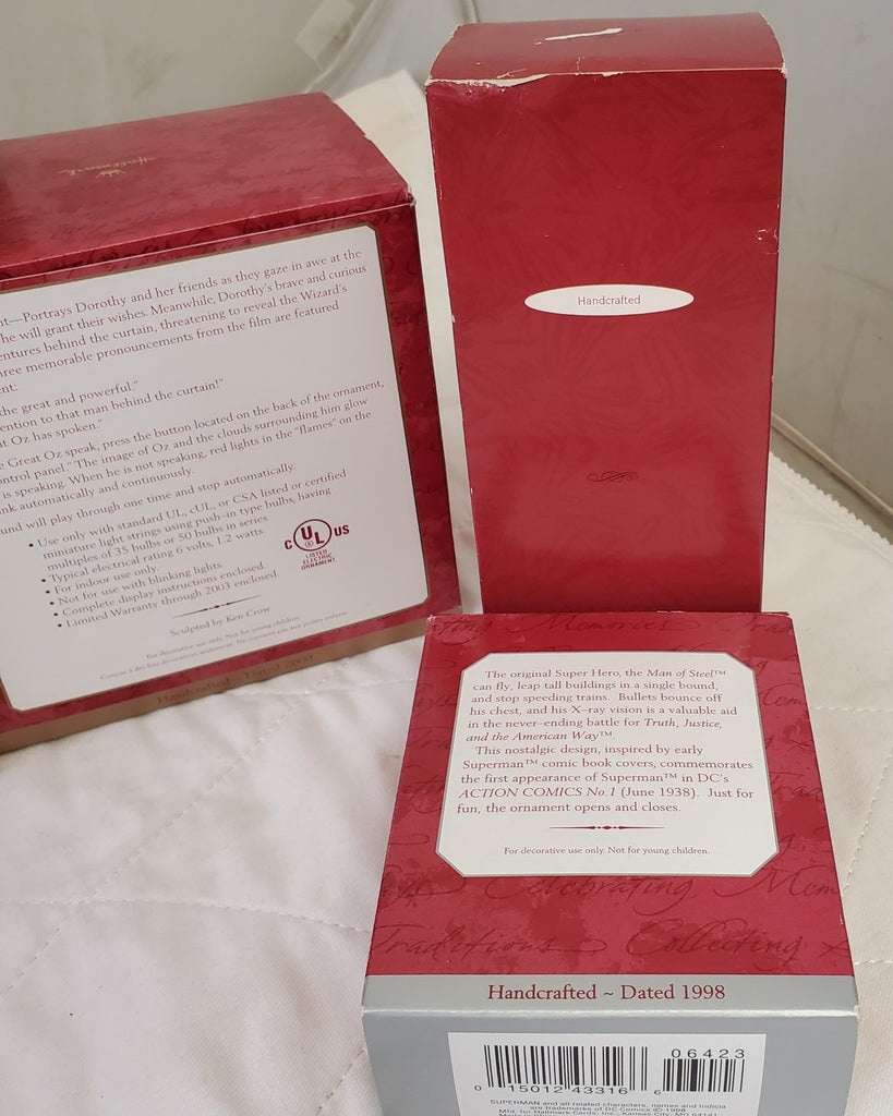 Lot of 13 Hallmark Ornament Disney The Enchanted Memories Collection Series