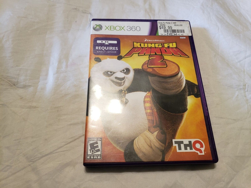 Kung Fu Panda 2 KINECT Microsoft Xbox 360, 2011 THQ Game Disc