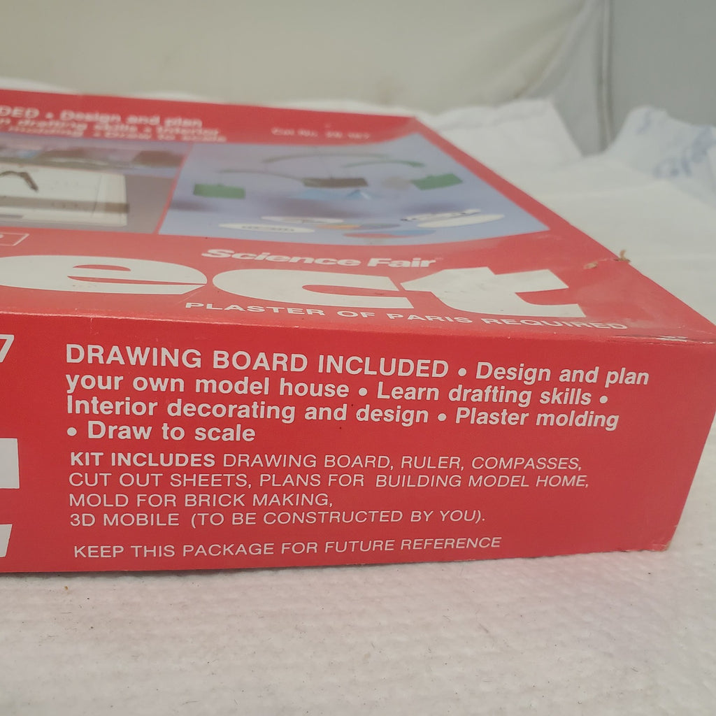 Junior Architect POWERTECH Drafting Interior Decorating Design Set
