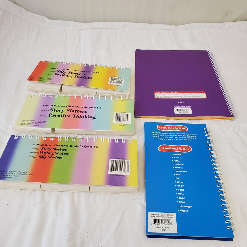 Lot of Reading Comprehension Daily Practice Journal & Various Flip Books