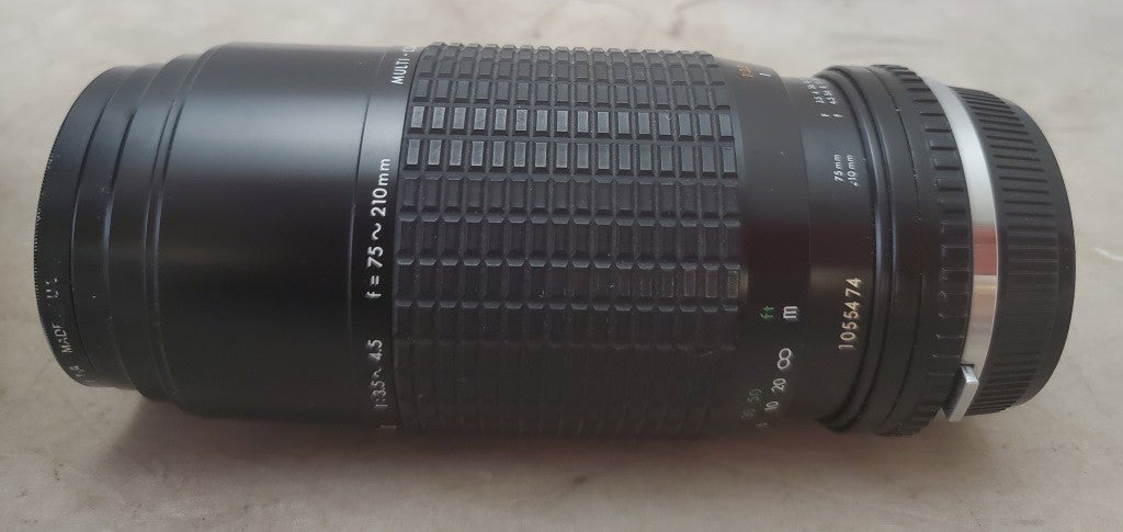 Sigma USA Camera Lens 75 - 210mm Zoom Tiffen Filter 52mm Sky 1-A
