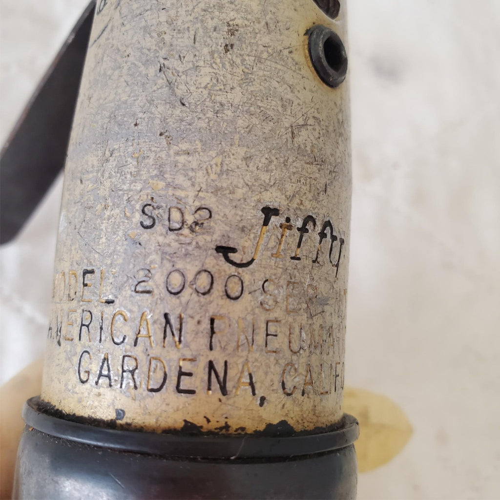 Jiffy 2000 American Pneumatic 90° Drill Right Angle Tool AL39