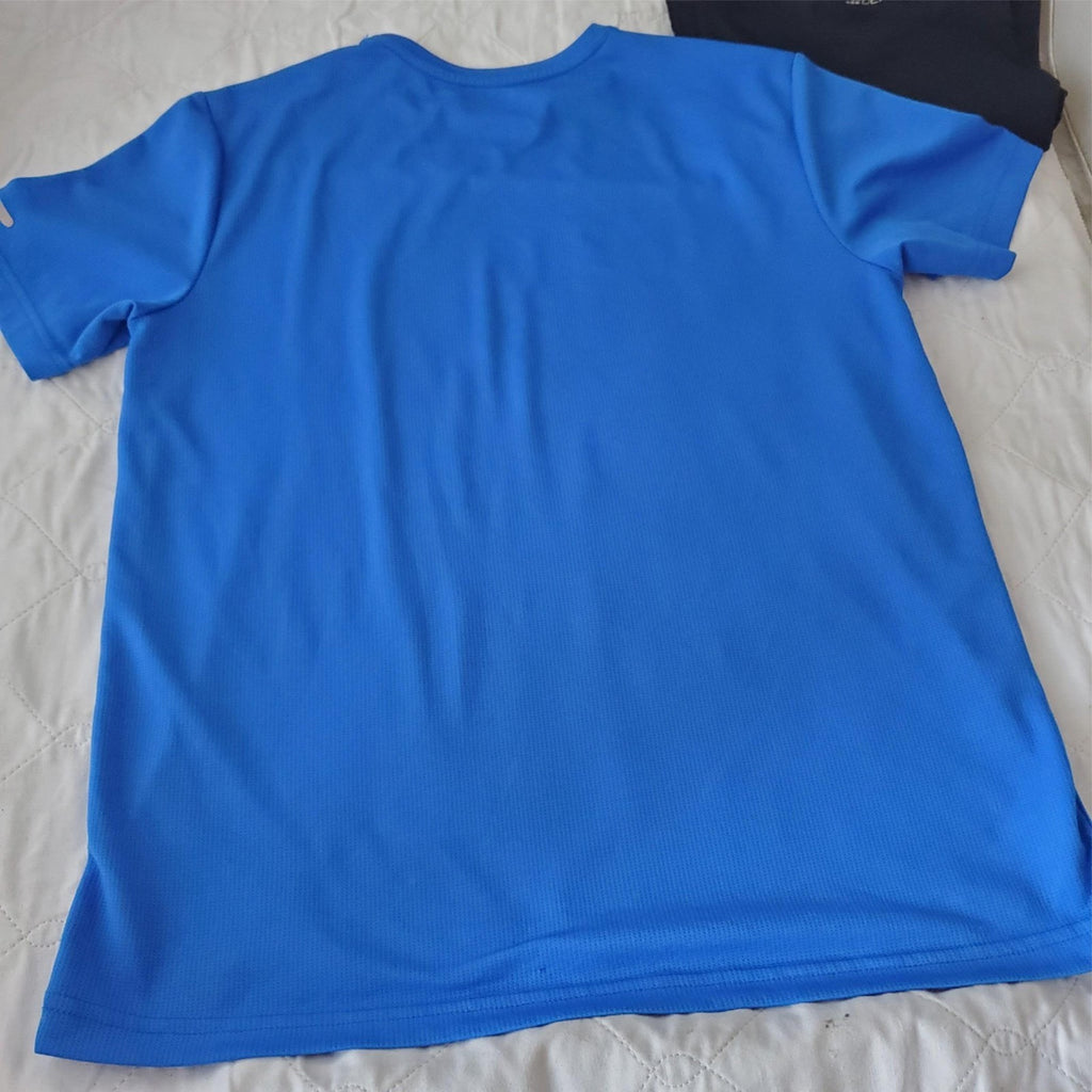 Lot of 4 Assorted Size M 38-40 Multi Brand Dry Fit Short Sleeve Shirt Men's 