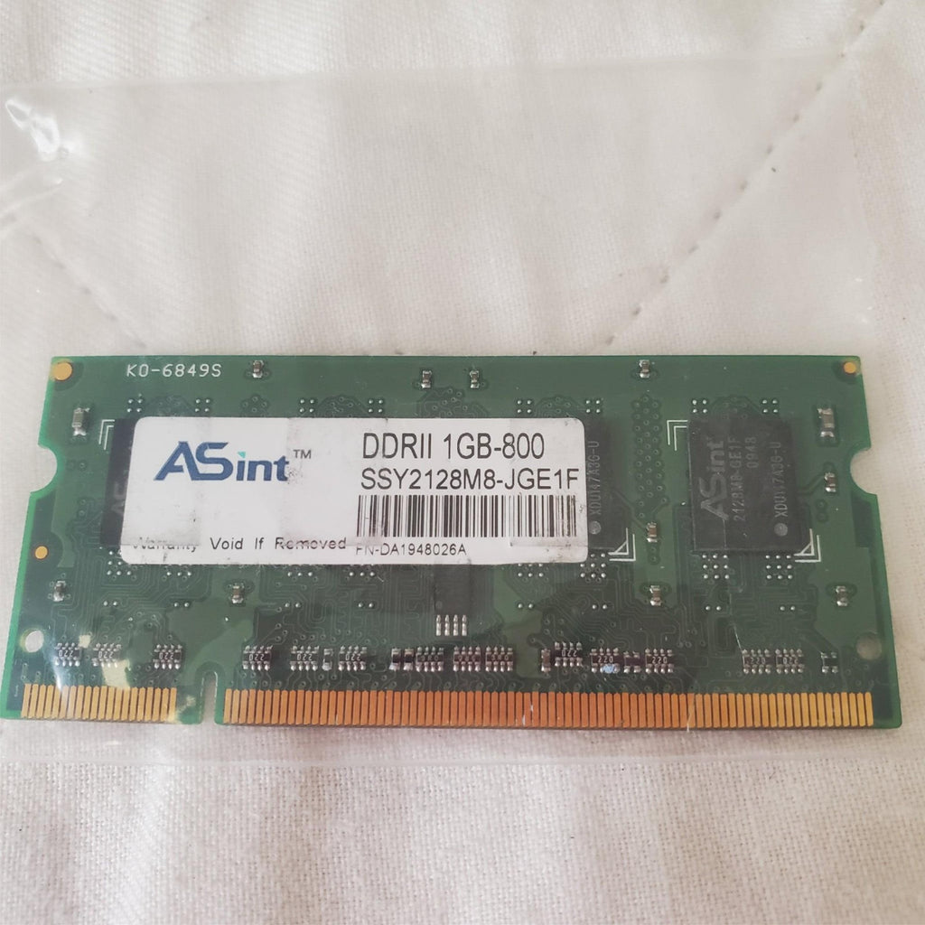 ASint DDRII DDR2 1GB 800 SSY2128M8-JGE1F Memory Module