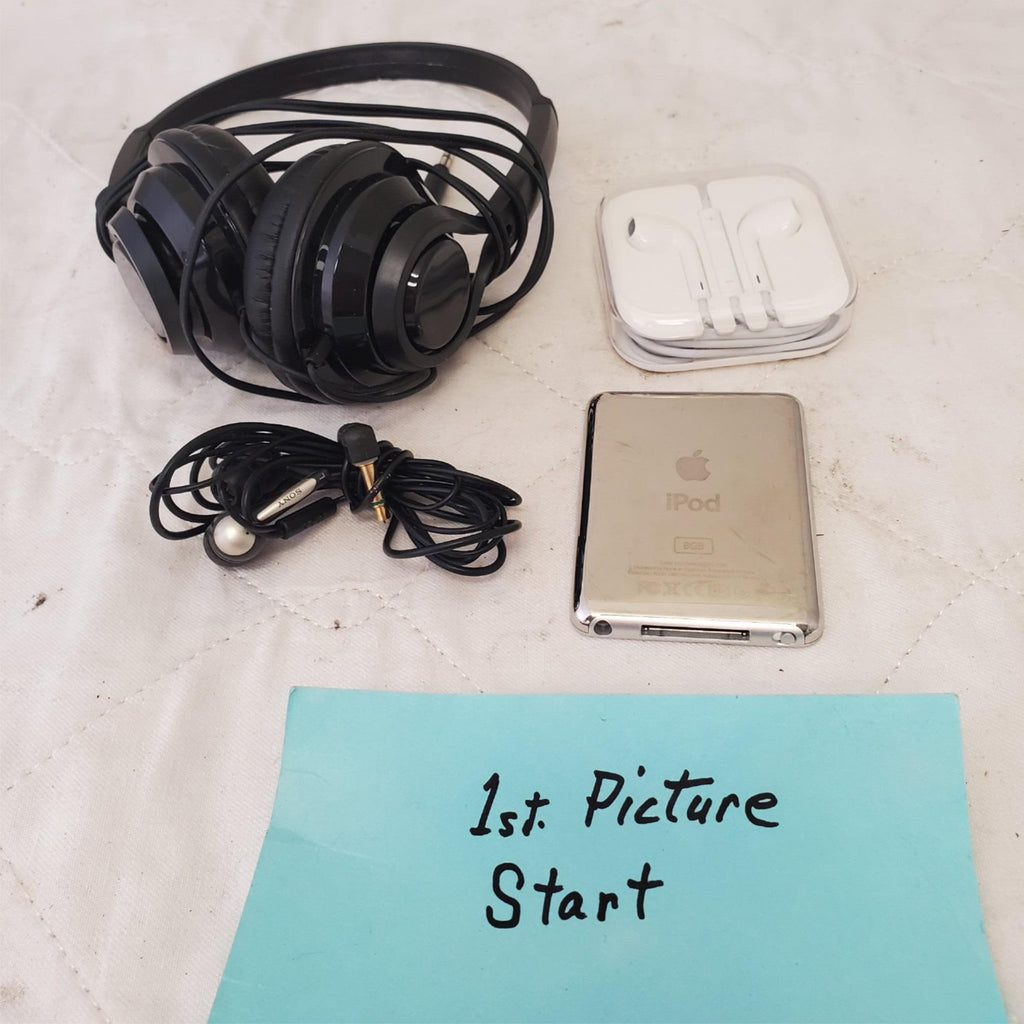 Lot of Apple Ipod Shuffle 8gb with Airdopes, Sony Handsfree & Headphone 