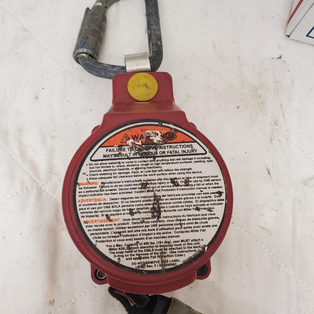 Miller MiniLite FL11-1/11ft Fall Limiter with Safety Harness LOT-793