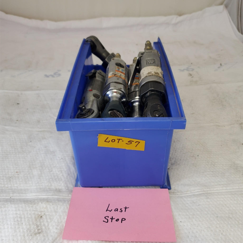 Lot ot 11 Heavy Duty Air Pneumatic Ratchet Wrench Blue Point/Ingersoll Rand #57