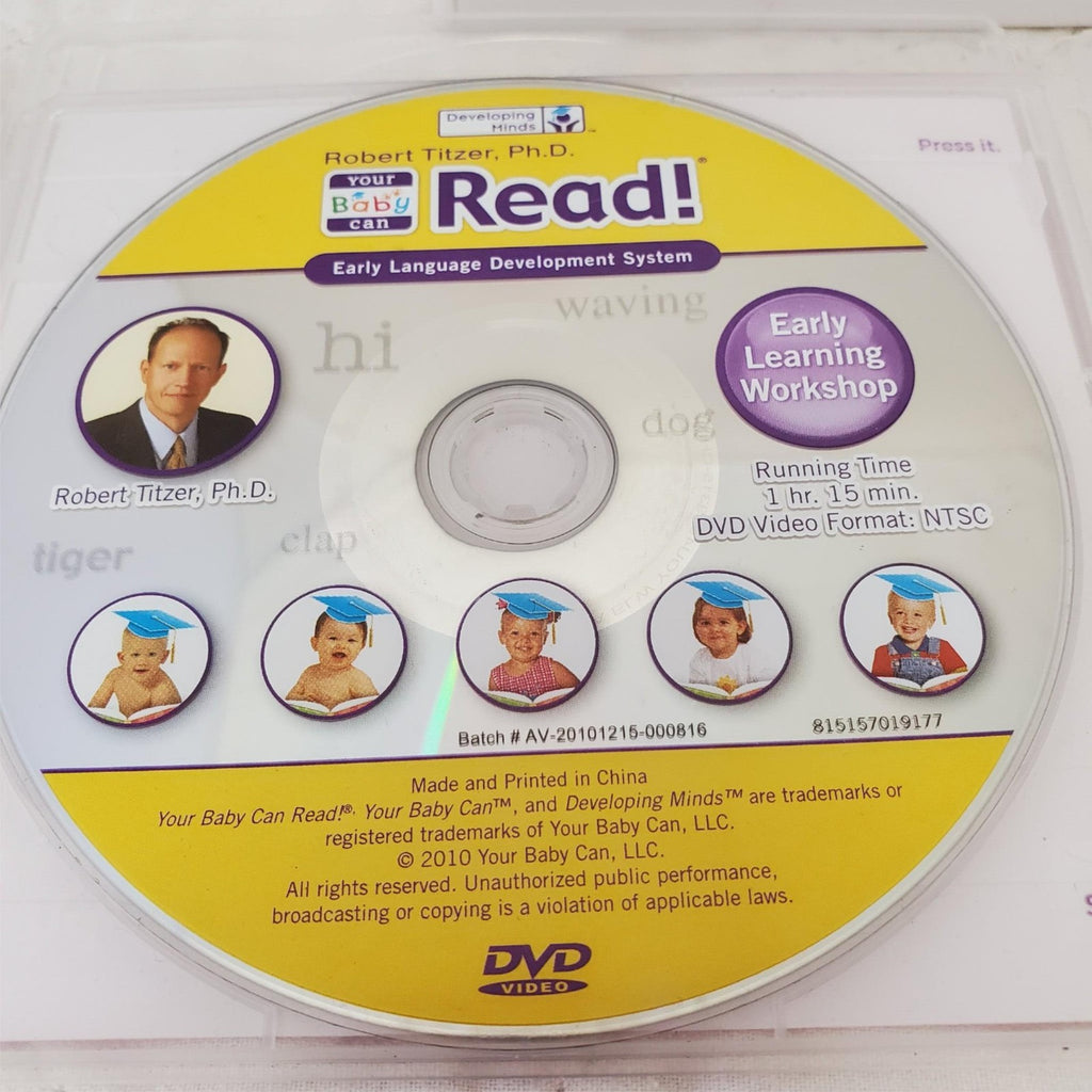 Your Baby Can Read Early Language Development System - 3 DVD Set