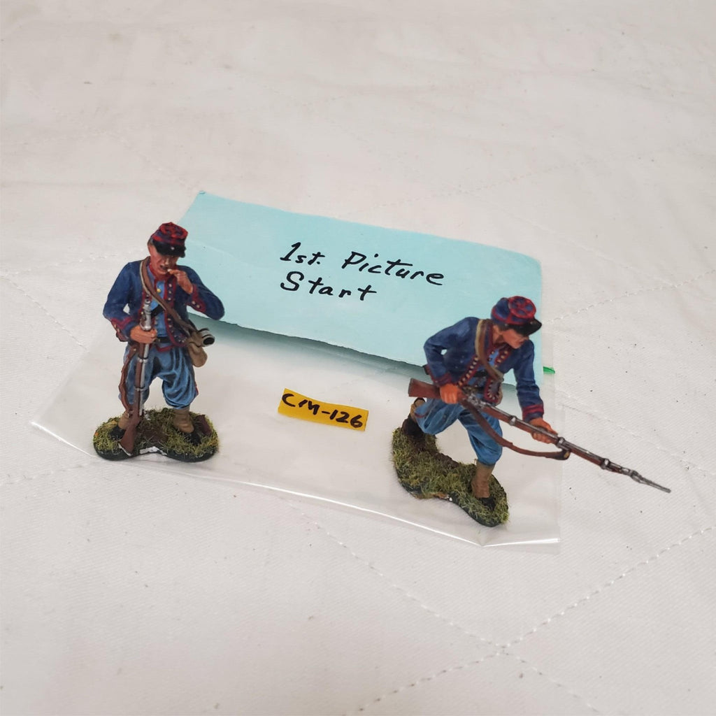 The Collectors Showcase CS01172 Bugler & Advancing 72nd Pennsylvania CM-126