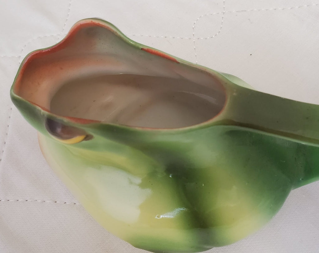 Antique Vintage Royal Bayreuth FROG Creamer Mug