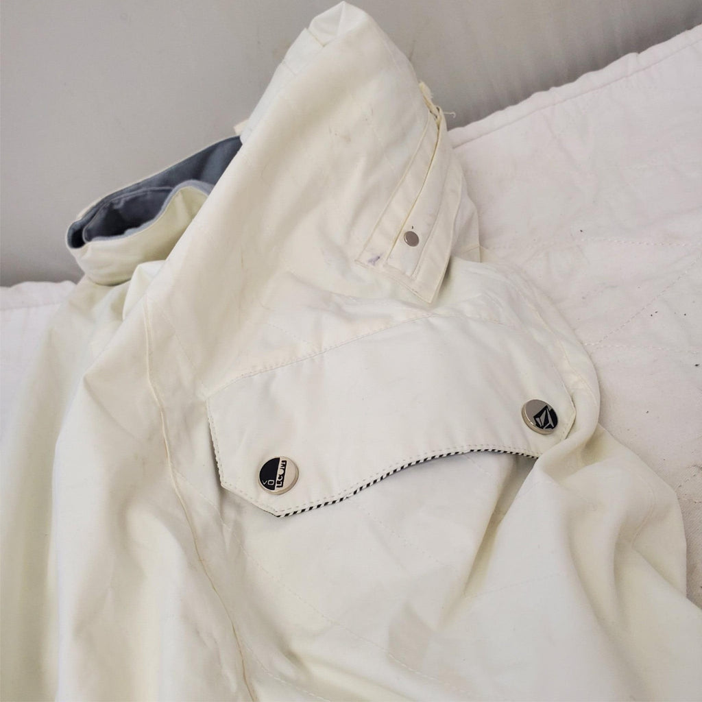 Men's Volcom Slightly Removed Size S White Fluorite Insulated Pant