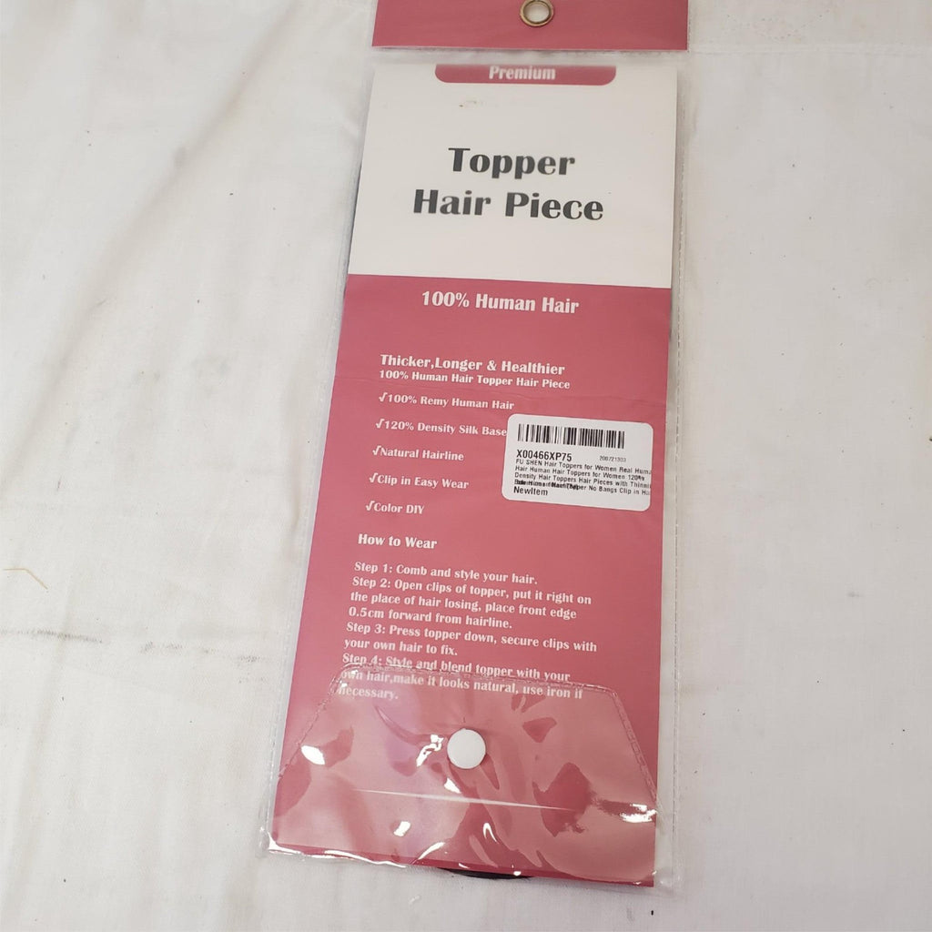 Topper Hair Piece 100% Human Hair X00466XP75