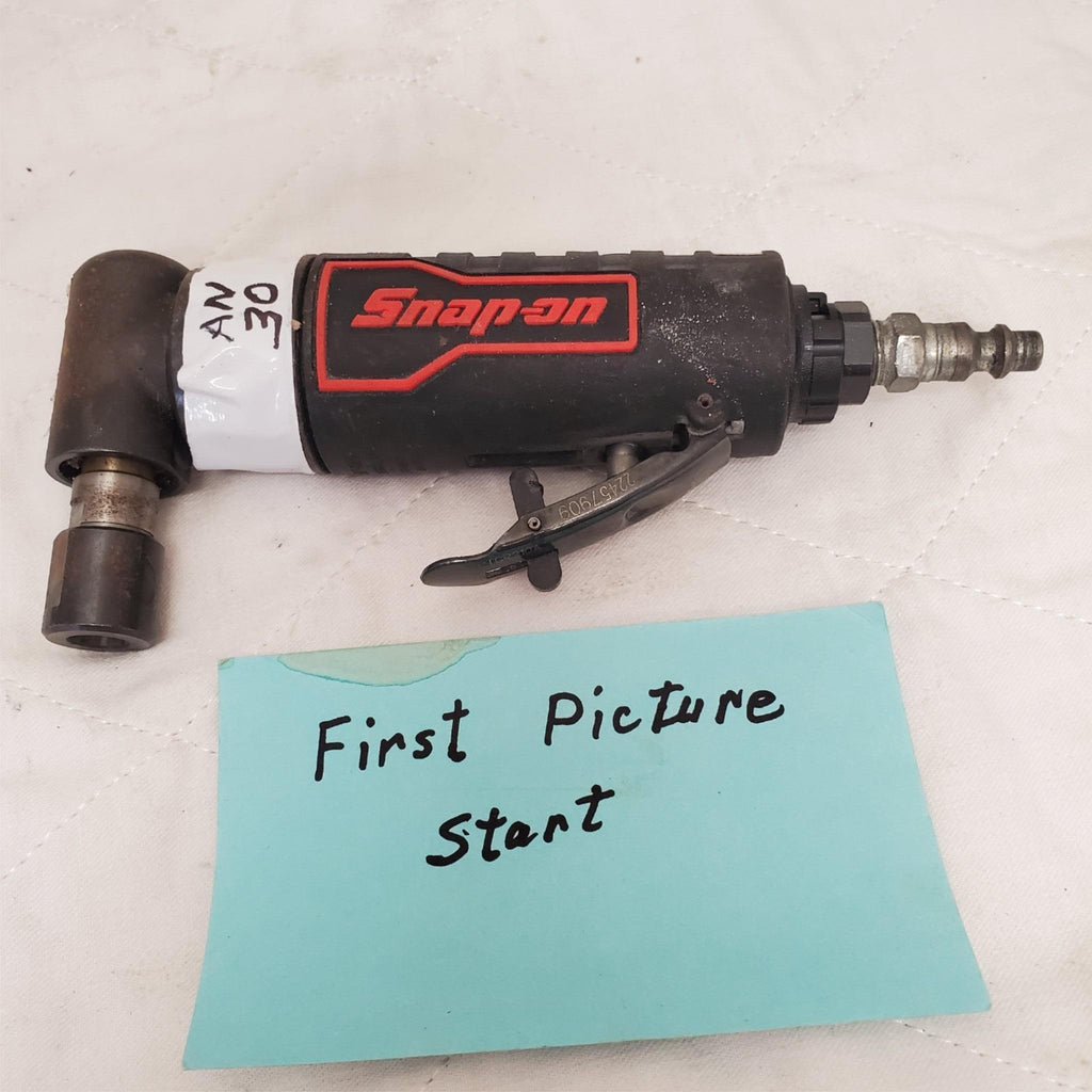 Snap-on PTGR210A 23000 RPM Right Angle Mini Die Grinder Air Tool AN-30