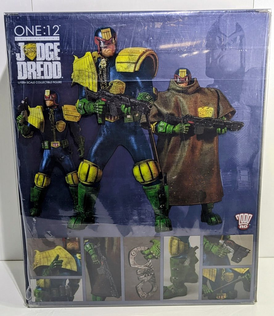 Mezco One:12 Collective Judge Dredd Figure - Used - Damaged 