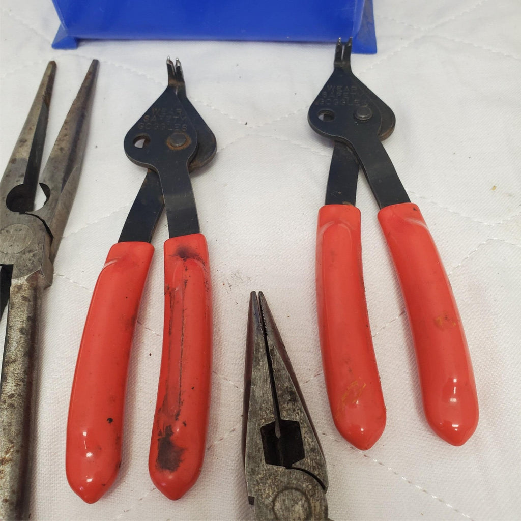 Lot of 4 Assorted Blue Point Pliers Set LOT-802