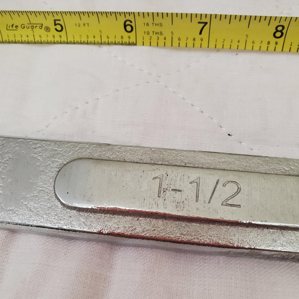 Pittsburgh 1-1/2" 19.5Inch Long Angled Head Open End Wrench AB-10