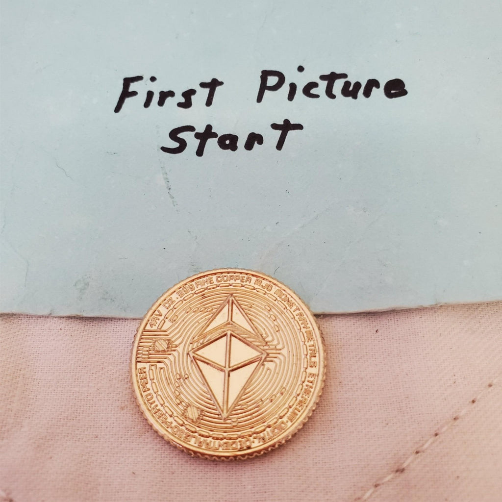 1 OZ .999 Fine Copper MJB Monetary Metals Ethereum Coin
